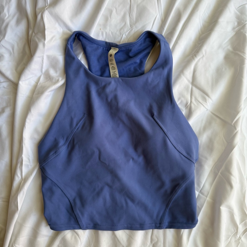 lululemon athletica Blue Tank Top